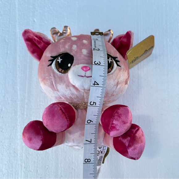 Gund P.Lushes Pets Wave 3 Lissa Doemei Plush Toy Pink Stuffed Animal Deer - Picture 5 of 6